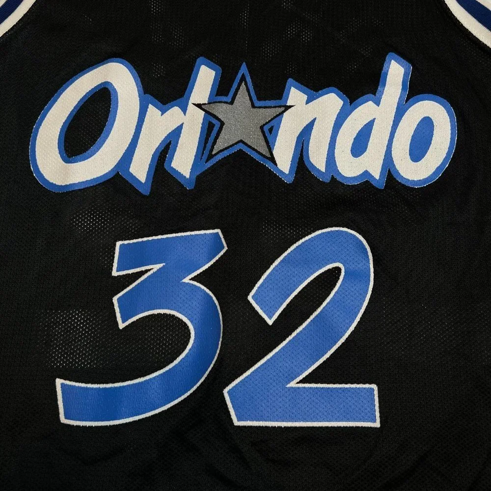 Champion Shaquille O’Neal‎ Orlando Magic Jersey Sz 40 Black Vintage 90s Shaq #32